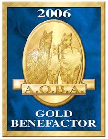 Gold Benefactor of AOBA
